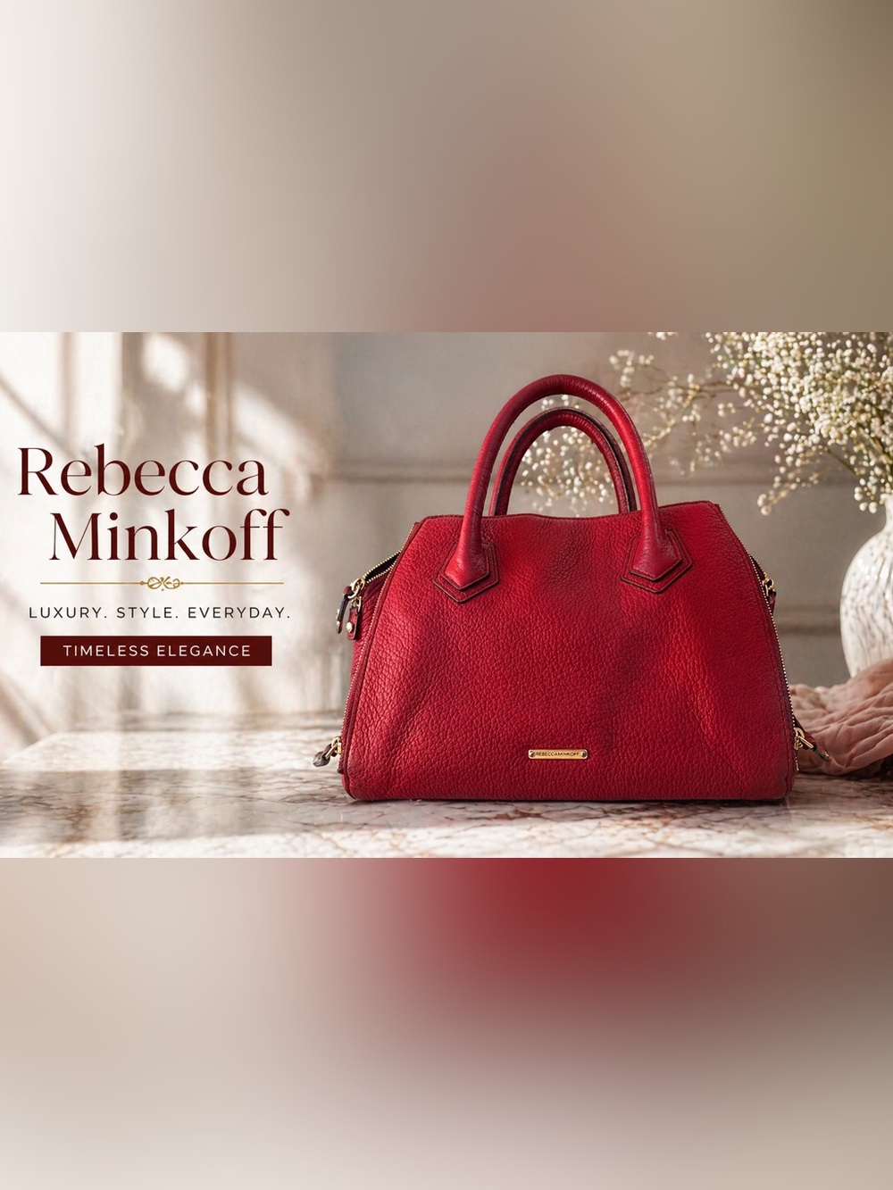 Rebecca Minkoff Pink Leather Purse